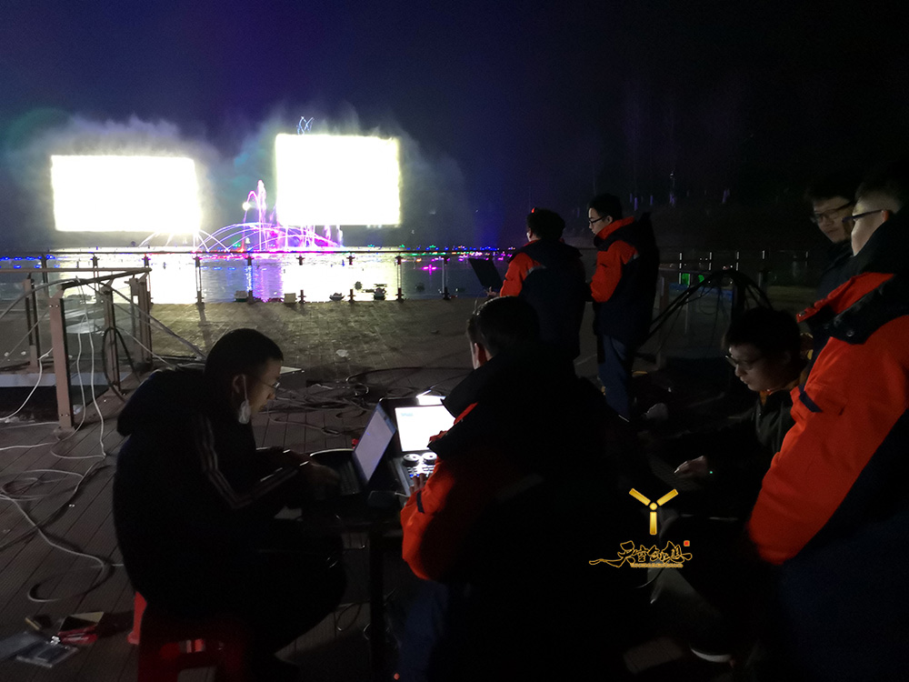 達州蓮花湖《圣蓮華彩》水舞光影秀(圖6)