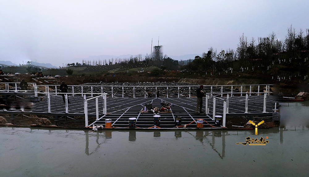 達州蓮花湖《圣蓮華彩》水舞光影秀(圖7)