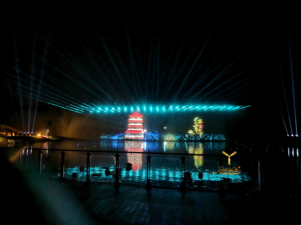 達州蓮花湖《圣蓮華彩》水舞光影秀(圖23)