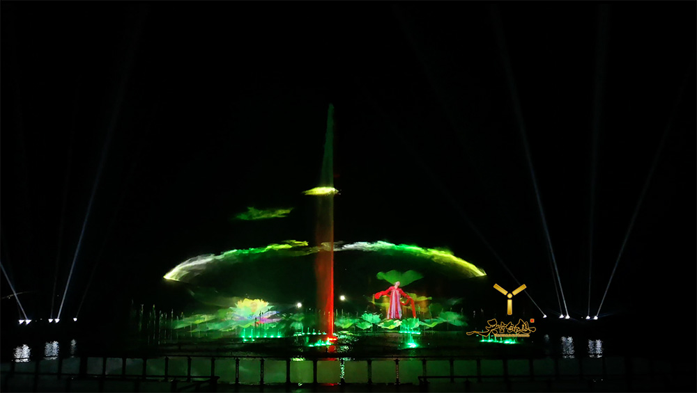 達州蓮花湖《圣蓮華彩》水舞光影秀(圖30)